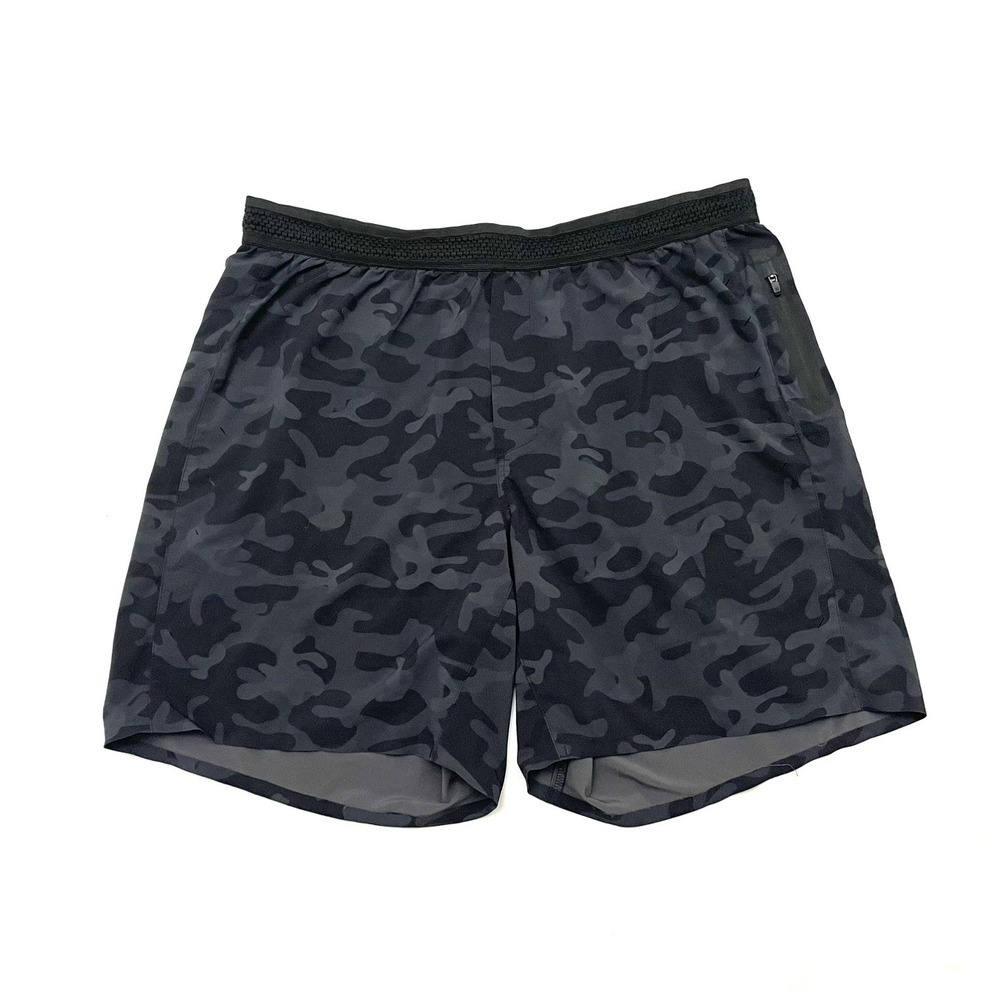Ten Thousand The Session Short XL Black Camo Breathable Lightweight Running 6.5"
